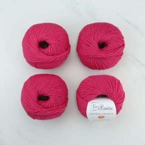 Magnolia Little Cardigan Set in Bellissimo 8: 214 Fuchsia, size 2 years