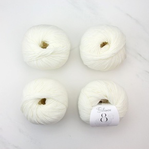 Magnolia Little Cardigan Set in Bellissimo 8: 234 White, size 6 years