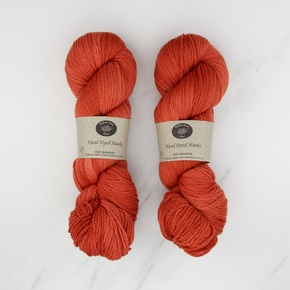 Bellevue Park Wool Handdyed 4ply: Fox