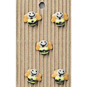 Incomparable Buttons L015 Bee Buttons
