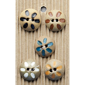 Incomparable Buttons L285 Multi Flower Petal