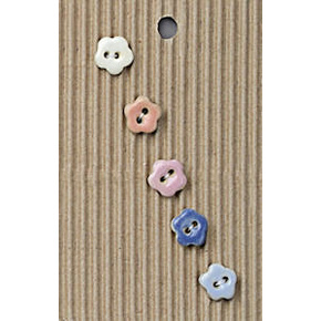 Incomparable Buttons L555 Tiny Flower Buttons