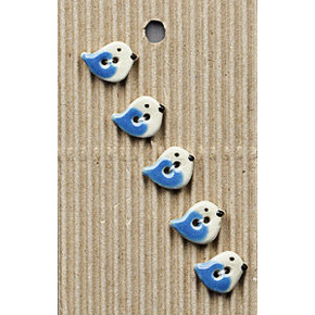 Incomparable Buttons L580 Blue Bird Buttons