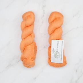 Cascade Yarns Heritage sock/4ply: 0770 Mango 5641