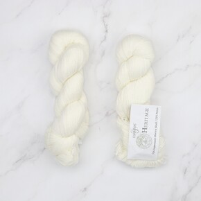 Cascade Yarns Heritage sock/4ply: 0020 White