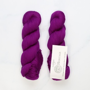 Cascade Yarns Heritage sock/4ply: 1240 Highlighter Violet 5776