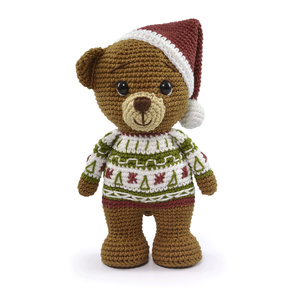 Circulo Amigurumi kit: Christmas Collection Toni Bear