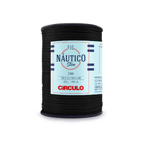 Circulo Premium Nautico Yarn 3mm: Black 8990
