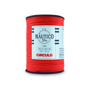 Circulo Premium Nautico Yarn 3mm: Red 3402