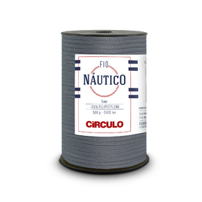 Circulo Premium Nautico Yarn 5mm: Aluminium 8065