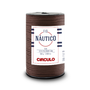 Circulo Premium Nautico Yarn 5mm: Chocolate 7382