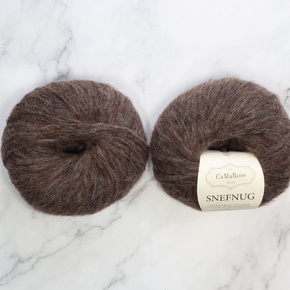 CaMaRose Snefnug: 7317 Dark Brown