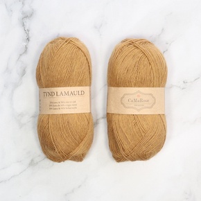 CaMaRose Tynd Lamauld: 5028 Camel