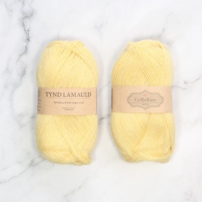 CaMaRose Tynd Lamauld: 5036 Light Yellow