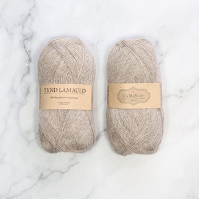 CaMaRose Tynd Lamauld: 5098 Sand