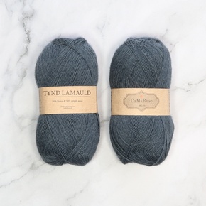 CaMaRose Tynd Lamauld: 5110 Anthracite Blue