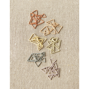Cocoknits Triangle Stitch Markers: Earth Tones