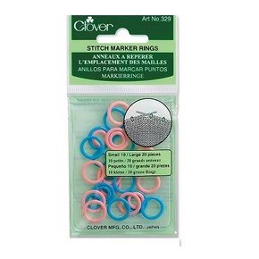 Clover Stitch Ring Markers