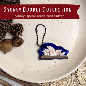 Sydney Doodles Yarn Cutter - Sydney Opera House