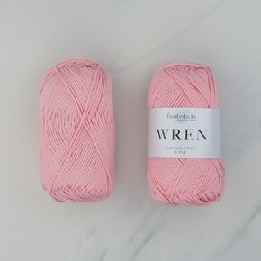 Texyarns Adsley Blanket Kit in Wren: 009 Peony