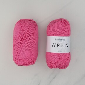 Texyarns Adsley Blanket Kit in Wren: 011 Lipstick