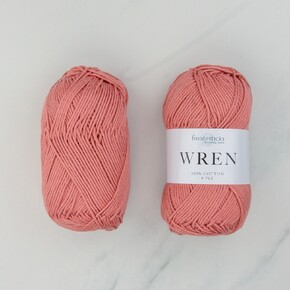 Texyarns Adsley Blanket Kit in Wren: 015 Clay