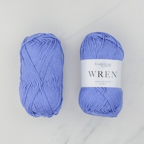 Texyarns Adsley Blanket Kit in Wren: 026 Cornflower