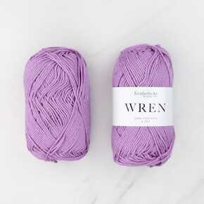 Texyarns Adsley Blanket Kit in Wren: 028 Amethyst