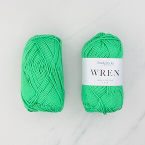Texyarns Adsley Blanket Kit in Wren: 036 Green