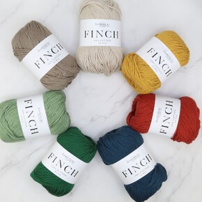 Baby Blanket Kit Knit/Crochet - Cotton: 10ply Lost in the Woods
