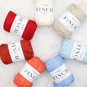 Baby Blanket Kit Knit/Crochet - Cotton: 10ply See-Saw
