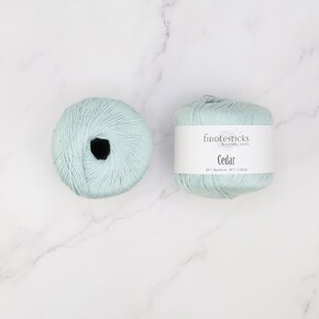 Fiddlesticks Cedar: 124-17 Sea Foam