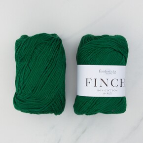 Texyarns Chatsworth Blanket Kit in Finch: 6209 Emerald