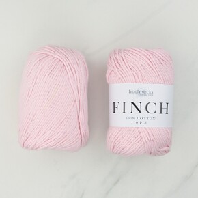 Texyarns Chatsworth Blanket Kit in Finch: 6213 Pink