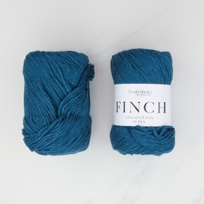 Texyarns Chatsworth Blanket Kit in Finch: 6214 Peacock