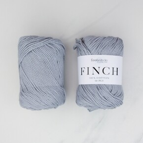 Texyarns Chatsworth Blanket Kit in Finch: 6215 Silver