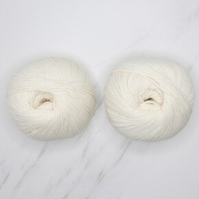 Texyarns Chatsworth Blanket Kit in Grange 10: 10001 Ivory