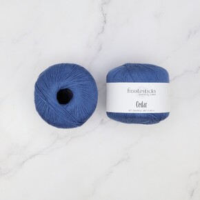 Elmore Blanket Set: 124-27 French Blue