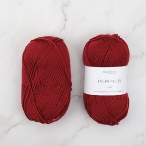 Lisbeth Blanket Set in Peppin 8: 813 Geranium