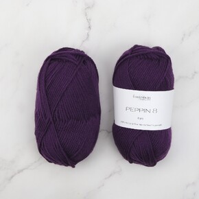 Lisbeth Blanket Set in Peppin 8: 823 Grape