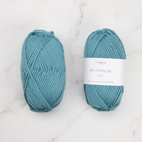 Texyarns Longleat Blanket Kit in Peppin 14: 1414 Marine