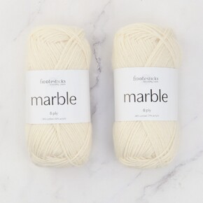 Fiddlesticks Marble: 1801 Ivory