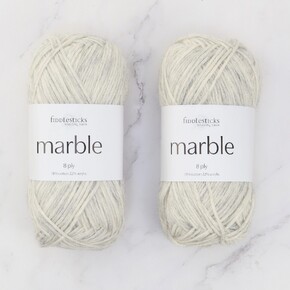 Fiddlesticks Marble: 1805 Silver