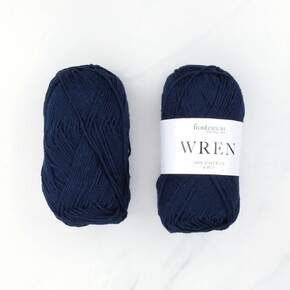 Norwegian Fir Top Down Cardigan Set in Wren: Navy, size 0-3 months