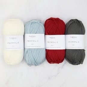 Westknits MKAL 2023 Geogradient Sets in Peppin 4: Chili