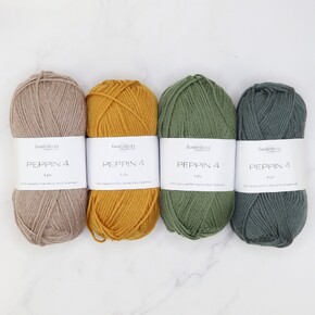 Westknits MKAL 2023 Geogradient Sets in Peppin 4: Forest
