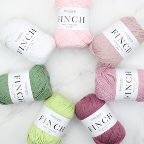Rainbow Ripple Baby Blanket Kit: Petal