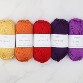 Squircles Blanket Set in Peppin 8: Ray of Sunshine