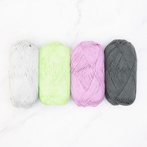 Sydney Terraces Yarn Starter Set: 8ply Lavender Bay
