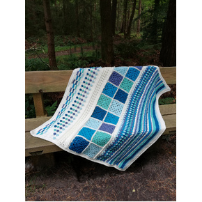 TLC Blanket Set in Finch: Learn to Crochet